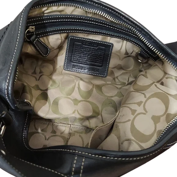 Coach Small Leather Soho Hobo Shoulder Bag No 9464 Great Condition - Picture 7 of 8